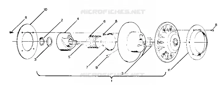 EMBRAYAGE DE TRANSMISSION 500 AND 500 CLASSIC (4919251925016A)