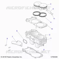 CYLINDRE AND PISTON