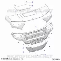 CAPOT AND FRONT FASCIA