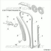 CHAINE DE DISTRIBUTION AND TENSIONER