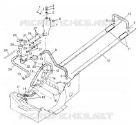 SYSTÈME DE REFROIDISSEMENT 700 XC 0981766 and EUROPEAN 700 XC E981766 (4944154415B007)