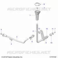 SYSTÃˆME DE TRANSMISSION, GEAR SELECTOR