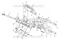 BRAS DE SUSPENSION AVANT (RMK) 700 RMK 0970966 (4938573857B012)