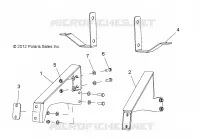 CADRE, OPTIONS, BUMPER, BRACKET, REAR