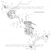 ENGINE, ENGINE AND TRANSMISSION MOUNTING