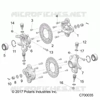SUSPENSION AVANT HUB