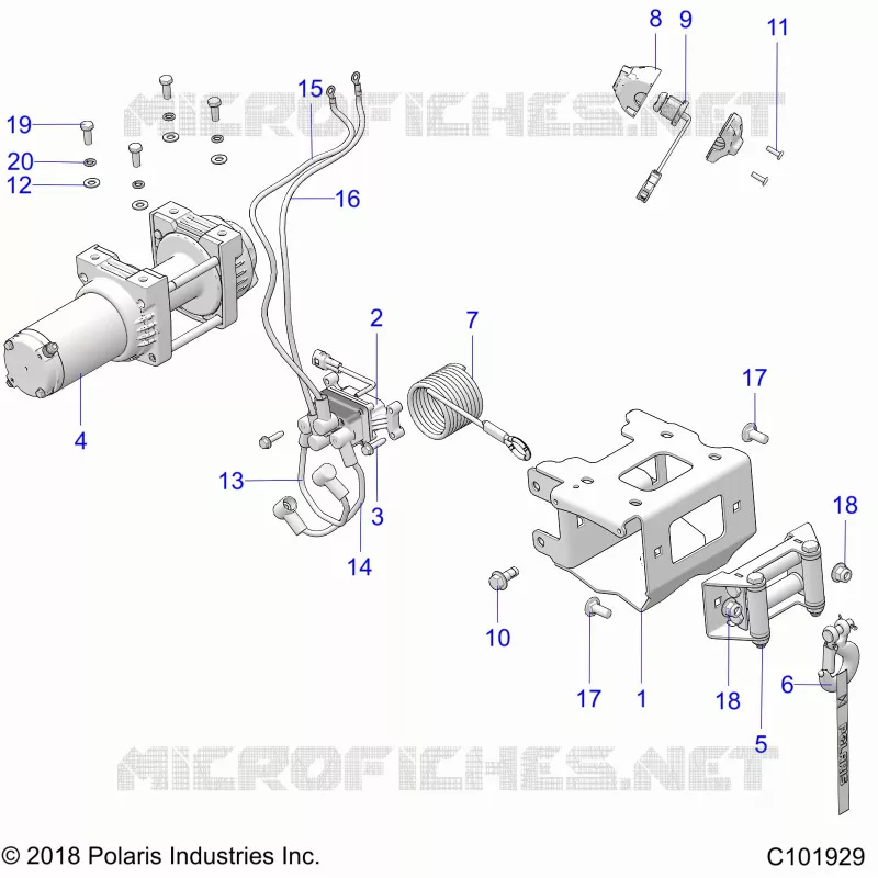 CHASSIS, WINCH