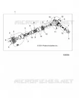 SYSTÈME DE TRANSMISSION, FRONT PONT INTERNALS