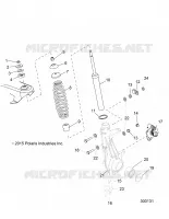 SUSPENSION, JAMBE DE FORCE AVANT