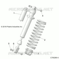 SUSPENSION AVANT SHOCK MOUNTING