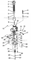 CARBURATEUR Storm 0940782 and Storm SKS 0940582 (4925032503034A)