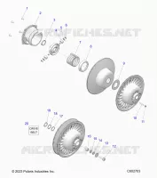 SYSTÃˆME DE TRANSMISSION, CLUTCH, SECONDARY
