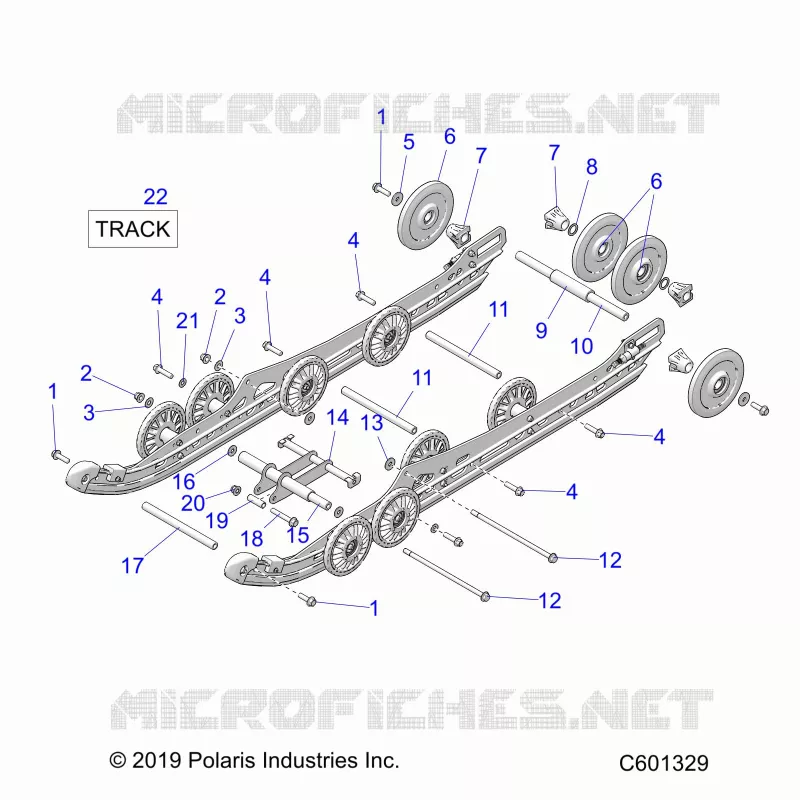 SUSPENSION ARRIERE AND TRACK