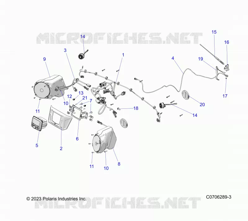 ELECTRICITE, AUDIO,FRONT- Z23R4B92AK/BK (C706289-3)