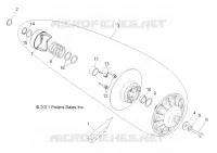 SYSTÈME DE TRANSMISSION, SECONDARY CLUTCH