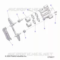 FREIN AVANT CALIPER