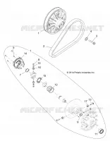 SYSTÈME DE TRANSMISSION, CLUTCH, SECONDARY, EBS