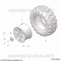 ROUES, REAR