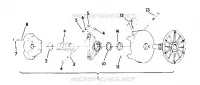 EMBRAYAGE DE TRANSMISSION INDY LITE (4919311931019B)