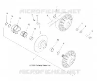 SYSTÈME DE TRANSMISSION, SECONDARY CLUTCH