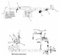 ALLUMAGE ET FAISCEAU ELECTRIQUE  500 EFI 0952774, EFI SKS 0952574,   EFI SKS PT 0 (4929052905B007)