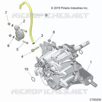 DRIVE TRAIN, MAIN SUPPORT PONT