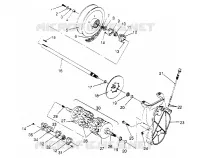 SYSTÈME DE TRANSMISSION ASSEMBLY STORM 0950782, STORM SKS 0950582,  EURO STORM E950782, (4929012901C003)