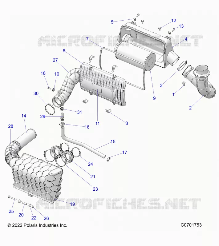 ENGINE, PRISE D'AIR SYSTEM