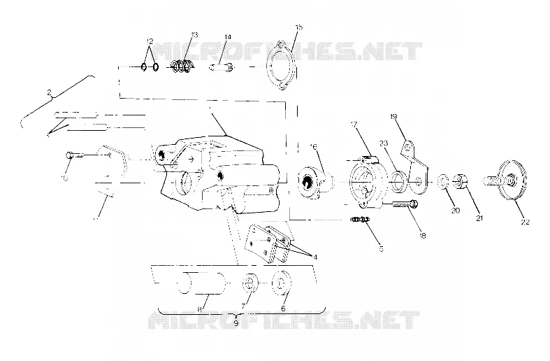 FREIN ARRIERE ASSEMBLY 4X6 (49187218720035)