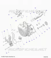 ENGINE, SYSTÃˆME DE REFROIDISSEMENT/WATER PUMP