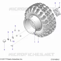ROUES, REAR
