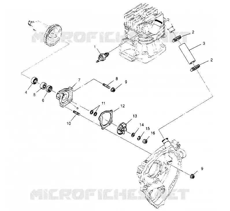 POMPE A EAU XPLORER 4X4 W959140 (4930223022D003)