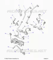 SYSTÃˆME D'ALIMENTATION, RAIL, LINES AND THROTTLE BODY