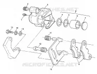 FREIN AVANT 4X4 350L W938139 (4924052405016A)