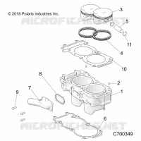 CYLINDRE AND PISTON