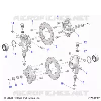 SUSPENSION AVANT HUB