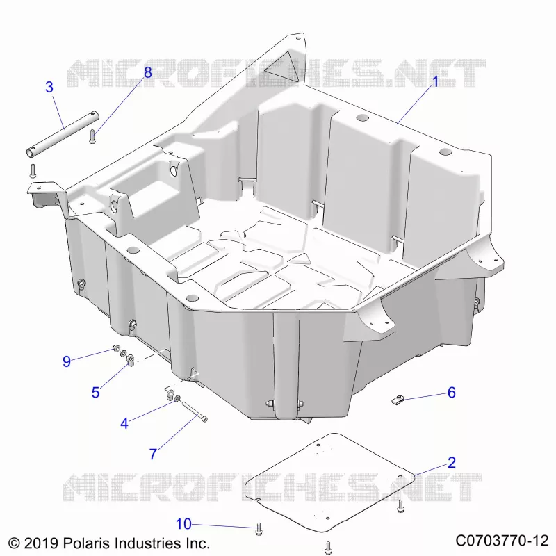 CARROSSERIE ARRIERE RACK