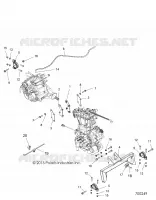 ENGINE, ENGINE AND TRANSMISSION MOUNTING