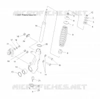 SUSPENSION AVANT SUPPORT