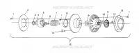 EMBRAYAGE DE TRANSMISSION ASSEMBLY 440 XCR 0951660 (4929112911C002)