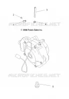 SYSTÈME DE TRANSMISSION, FRONT SUPPORT PONT