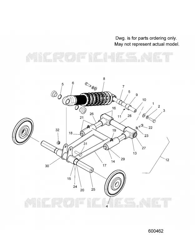 SUSPENSION, BRAS DE SUSPENSION ARRIERE