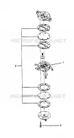 POMPE A CARBURANT 600 XCR 0961676 and EUROPEAN 600 XCR E961676 (4932123212C013)