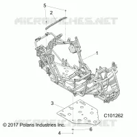 CHASSIS, CHASSIS AND SKID PLATE