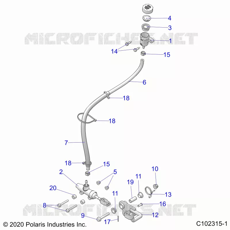 BRAKES, BRAKE PEDAL AND MAITRE CYLINDRE