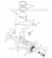 VILEBREQUIN AND PISTON TRAIL BLAZER W947221 (4926832683C006)