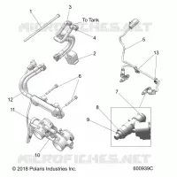 SYSTÃˆME D'ALIMENTATION, RAIL, LINES AND THROTTLE BODY