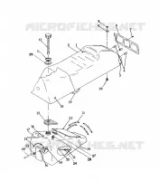 SIEGE/RESERVOIR ASSEMBLY 500 SP/500 SKS (4921262126003A)