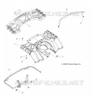 HABITACLE ARRIERE and REAR RACK