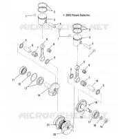 PISTON ET VILEBREQUIN